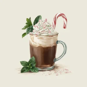 Peppermint Mocha Soy Candle