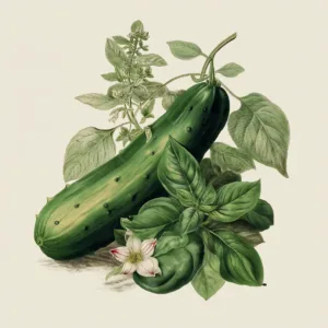 Cucumber Basil Diffuser Set