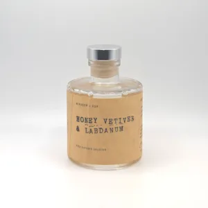 Honey Vetiver Labdanum Diffuser Set