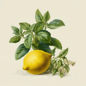 Lemon Basil Diffuser Set