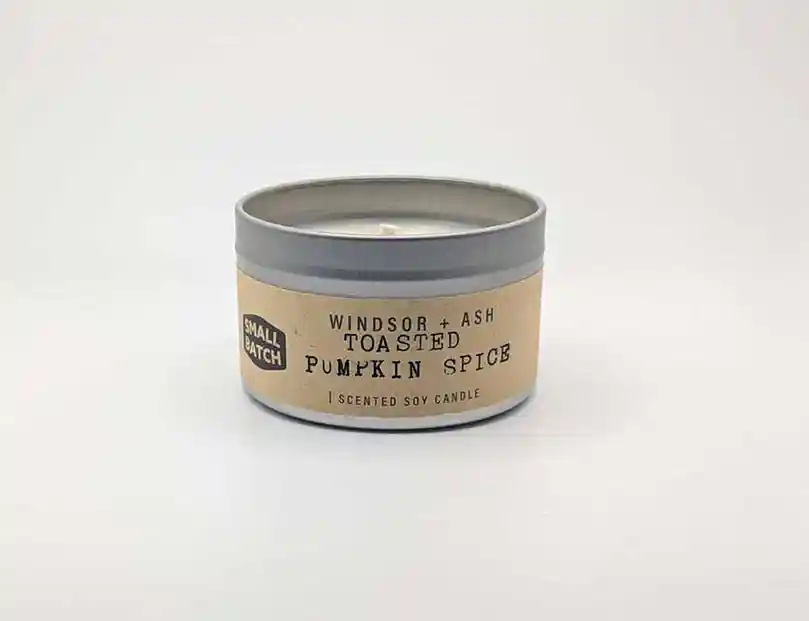Toasted Pumpkin Spice Soy Candle - Image 2