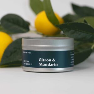 Citron + Mandarin candle