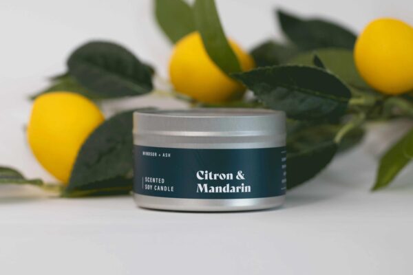 Citron + Mandarin candle - Image 3