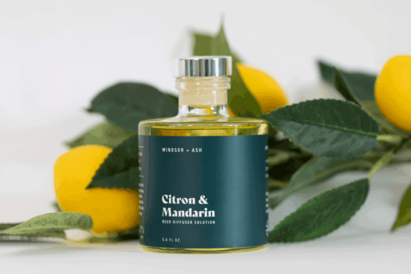 Citron & Mandarin Diffuser Set - Image 5